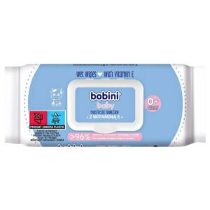 Дитячі вологі серветки Bobini 70шт