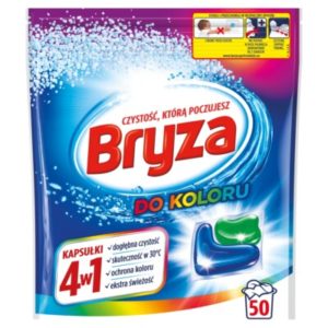 Капсули для кольорового прання Bryza Color 50шт (6/ящ)