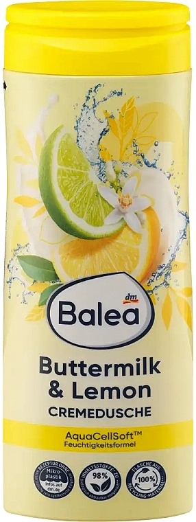 Гель для душу Balea Butter Milk & Lemon 300мл (24/ящ)