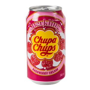 Напій газований Chupa Chups Raspberry Cream 345мл