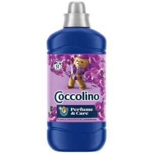 Парфумований ополіскувач для білизни Coccolino Bleuberries&Purple Orhid 1.275л на 51прання (6/ящ)