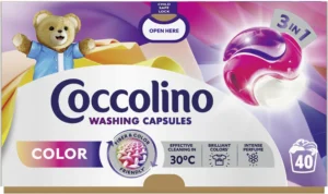 Капсули для кольорового прання Coccolino Color 40шт (3/ящ)