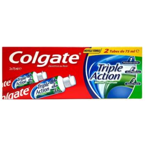 Зубна паста Colgate Triple Action 2*75ml=150мл