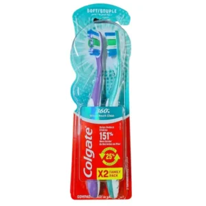 Зубна щітка Colgate 360 Soft   2шт