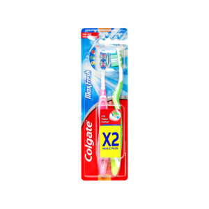 Зубні щітки Colgate Max Fresh 2шт (12/ящ) 8714789292939