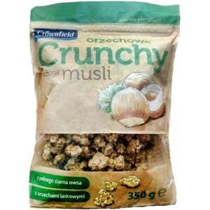 Мюслі  Crownfield Crunchy  з горіхами  350 г