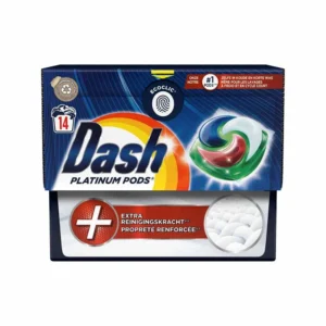 Капсули для білого прання Dash Platinum 14шт (4/ящ)