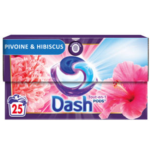Універсальні капсули для прання Dash Peiny Hibiskus 25шт 8006540967522
