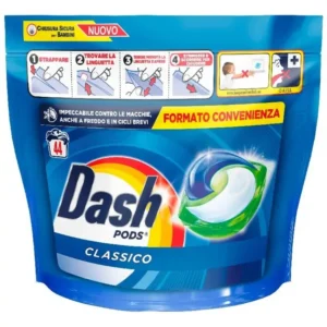 Капсули для прання універсальні Dash Classico 44шт (2/ящ)