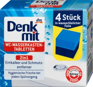 Таблетки в бачок Denkmit Wasser Kasten 4шт 4066447492040