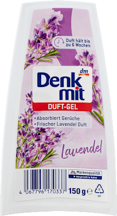 Гелевий освіжувач Denkmit Duft-gel Lavanda 150г (12/ящ) 4067796170337