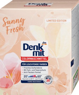 Порошок для кольорового прання Denkmit Sunny Fresh 1.3кг на 20 прань