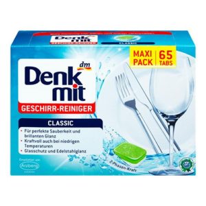 Таблетки для посудомийної машини Denkmit Classic 65 (5/ящ) попередній дизайн