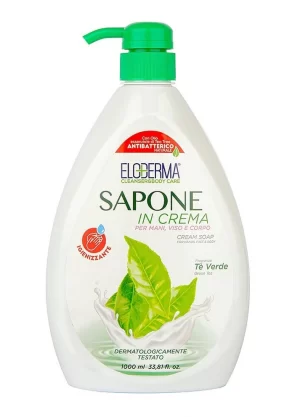 Рідке мило Eloderma Te Verde 1л Зелений Чай (6/ящ)