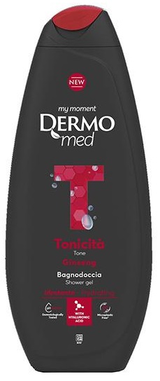Гель для душу Dermomed Tonicita Ginseng 650мл  (12/ящ)