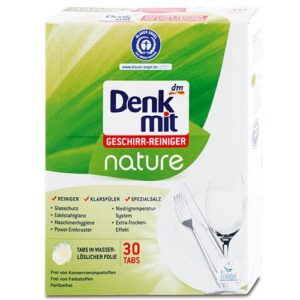 Капсули для посудомийної машини Denkmit Geschirr-Reiniger Nature 30шт