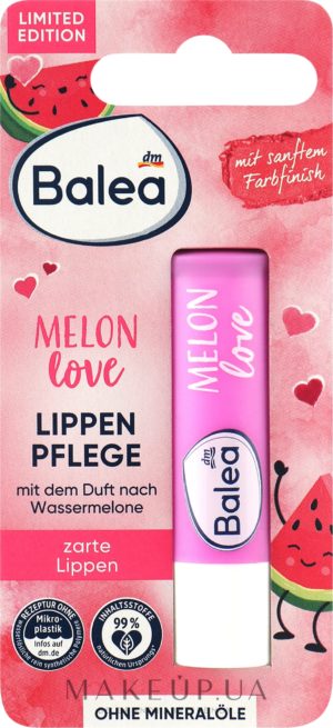 Гігієнічна помада Balea Lippen Pflege Melon Love