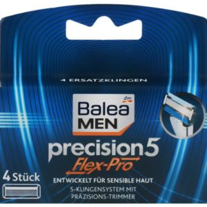 Змінні касети для гоління на 5 лез Balea Precision 5  4шт