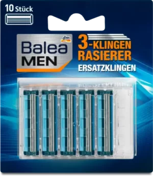 Запасні касети на 3 леза Balea 3-Klingen Rasierer 10шт