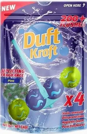 Туалетний блок Duft Kraft 4шт Хвоя (9/ящ)