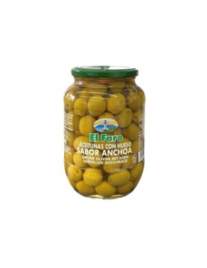 Оливки El Faro Sabor Anchoa з кісточкою 850г 8410813224371