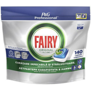 Таблетки для посудомийної машини Fairy Original 140шт (2/ящ)