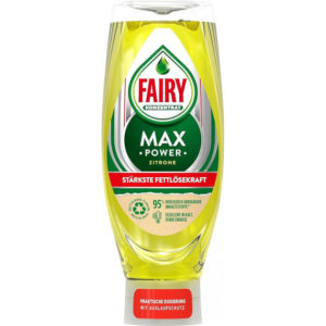 Концентрований засіб для миття посуди Fairy Max Power 450мл Lemon (8/ящ)