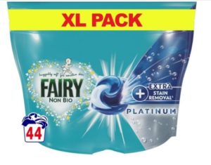 Капсули для прання Fairy Non Bio Platinum 44шт (3/ящ)