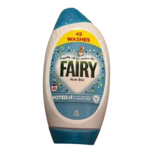 Гель для делікатного та дитячого прання Fairy Nin Bio 1.485л на 45 прань (3/ящ)
