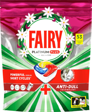 Таблетки для посудомийної машини Fairy Platinum Plus 53шт (4/ящ) 8700216597692