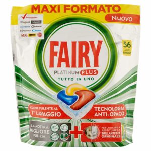 Капсули для посудомийної машини Fairy Platinum Plus  56шт (4/ящ)