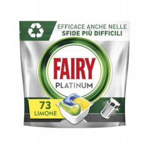 Капсули для посудомийногої машини Fairy Platinum 73 Lemon