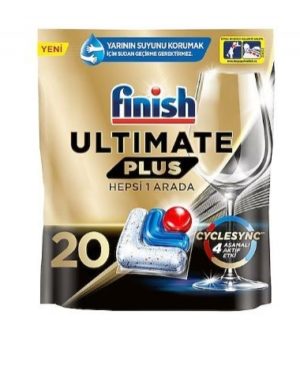 Таблетки для посудомийної машини Finish Ultimate Plus 20шт