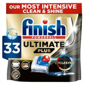 Капсули для посудомийної машини Finish Ultimate Plus 33шт (7/ящ) 3665468401560