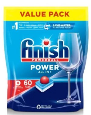 Таблетки для посудомийної машини Finish Powerball 60шт