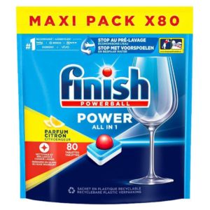 Таблетки для посудомийної машини Finish Powerball 80шт Citrus (4/ящ)
