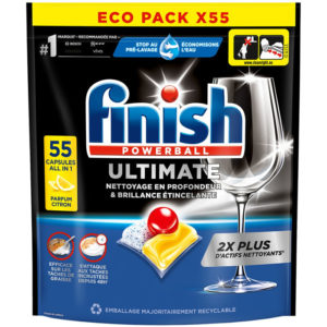 Таблетки для посудомийної машини Finish Ultimate 55шт (5/ящ) 3665468402260