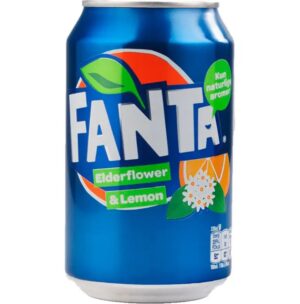 Напій газований Fanta Elderflower&Lemon 330мл
