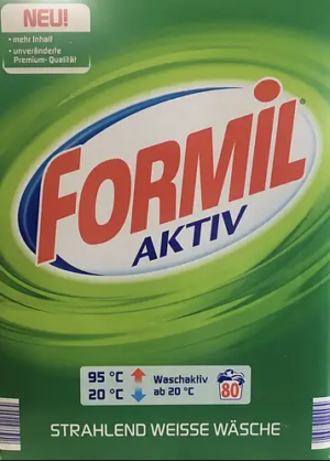 Універсальний пральний порошок Formil Bio 2.6кг на 40 прань (зелений)