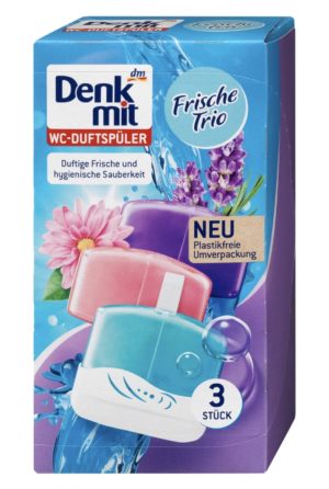 Блок в туалет Denkmit Frische Trio (5/ящ)