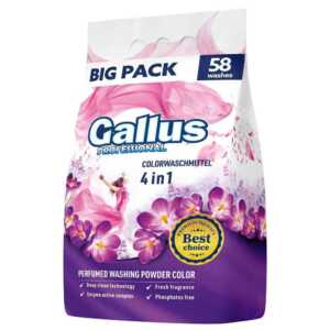 Пральний порошок для кольорового Gallus Professional 3.2кг на 58 прань