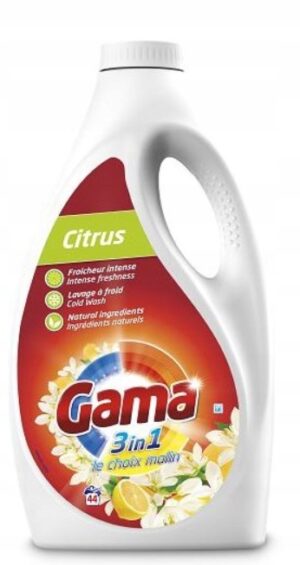 Гель для прання універсальний Gama Citrus 1,98л на 44 прання