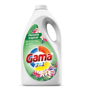 Універсальний гель для прання Gama Floresta Tropical 4.05л на 90 прань (2/ящ)