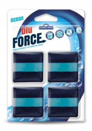 Кубики в бачок General Fresh Force Океан 4шт (8/ящ)