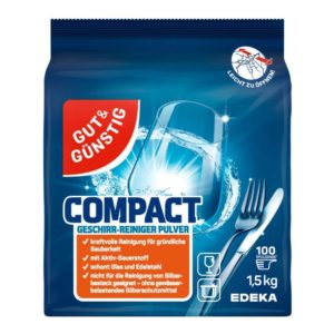 Порошок для посудомийної машини G&G Compact 1.5кг