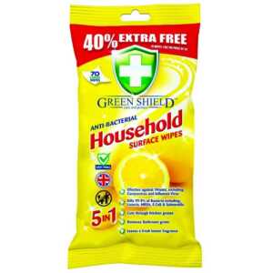 Серветки для чищення унівесальні Green Shield Household 70шт