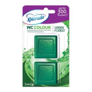 Таблетки в бачок Kolorado WC Colour A2  2*45г Forest