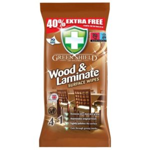 Серветки для меблів та ламінату Green Shield Wood&Laminat 70шт (12/ящ) 5060110225330