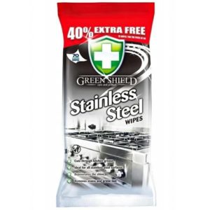 Серветки для чищення сталевих поверхонь Green Shield Stainless Steel 70шт (12/ящ) 5060110227181