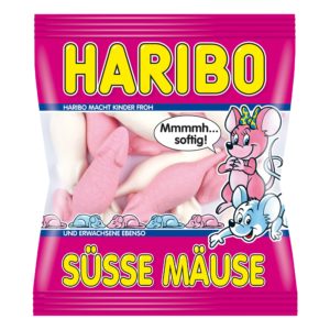 Желейні цукерки Haribo Susse Mause 175г (16/ящ)